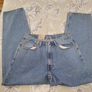 Levi's  Men's 550 Light Washed 5 Pocket Jeans 34 x 32 NWT